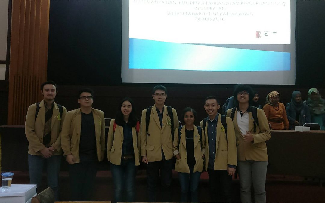 Prestasi Mahasiwa Fisika pada ONMIPA-PT Tingkat Kopertis