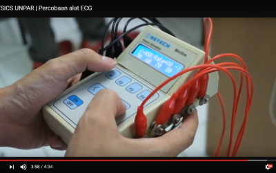 Kuliah Tamu: Instrumentasi Medis (ElektroCardiogram,  oleh Arga Aridarma, S.Si, M.T)