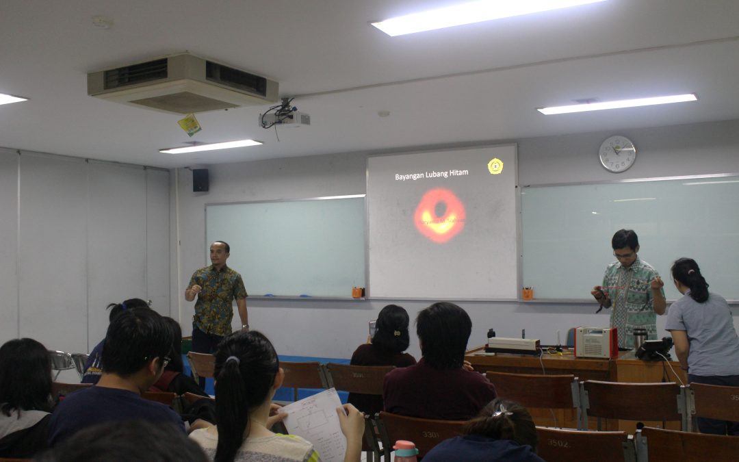 Seminar Sains Populer: “Citra Pertama Lubang Hitam”