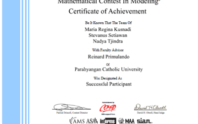 Prestasi Mahasiswa Fisika dalam Kompetisi Internasional : Mathematical Contest in Modeling (MCM) 2019